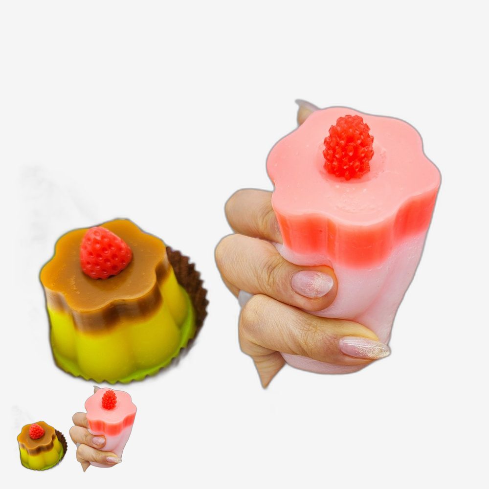 탱글탱글 놀이활동 말랑이 말랑재질 손운동 핸드토이 스트레스해소 집중력향상 푸딩토이 1개 - 상품 이미지