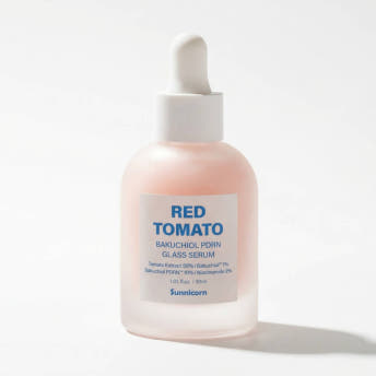 써니콘 비건 PDRN 세럼 바쿠치올 레드토마토 모공 탄력 미백 앰플 30ml, 1개 - 상품 이미지