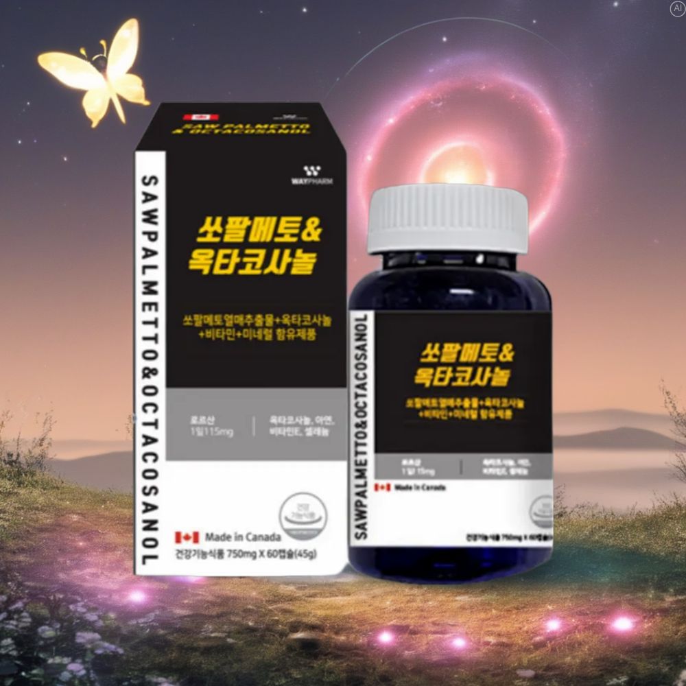 쏘팔메토 옥타코사놀효능 소변이자주마려움 약2개월 - 상세 이미지 3