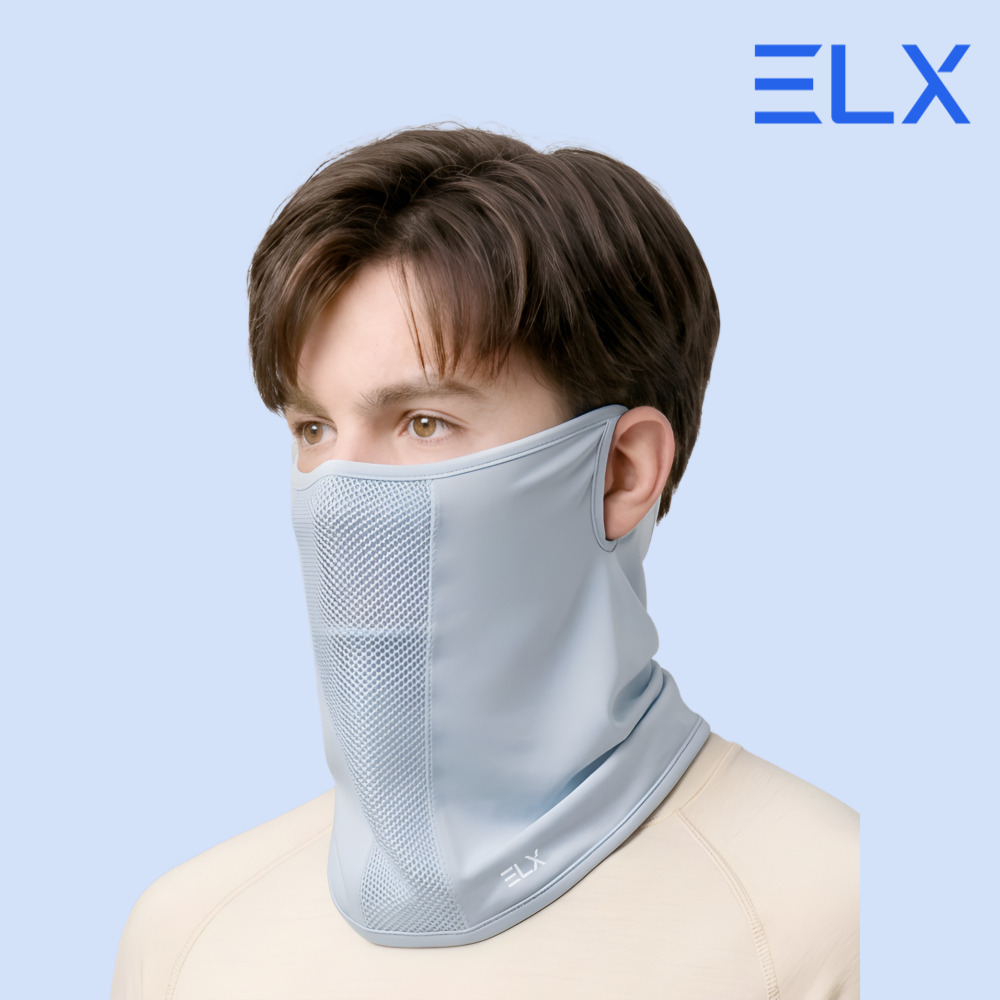 엘렉스 UV자외선차단마스크 쿨 냉감 안면 페이스 얼굴햇빛가리개 골프마스크 러닝 자전거 M1 상품 이미지