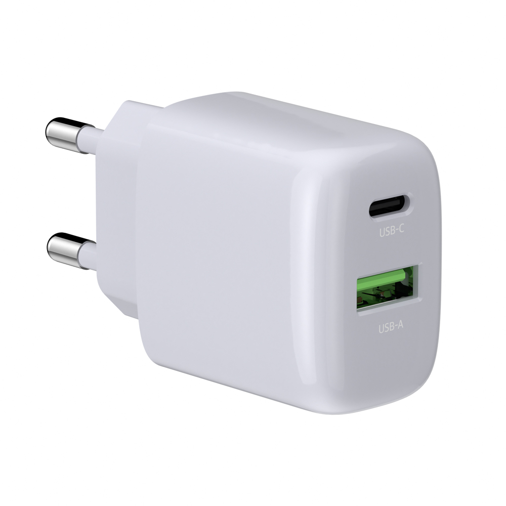 이어맥 팬톤 25W PD C타입 USB-A 듀얼포트 고속 충전기 - 상품 이미지