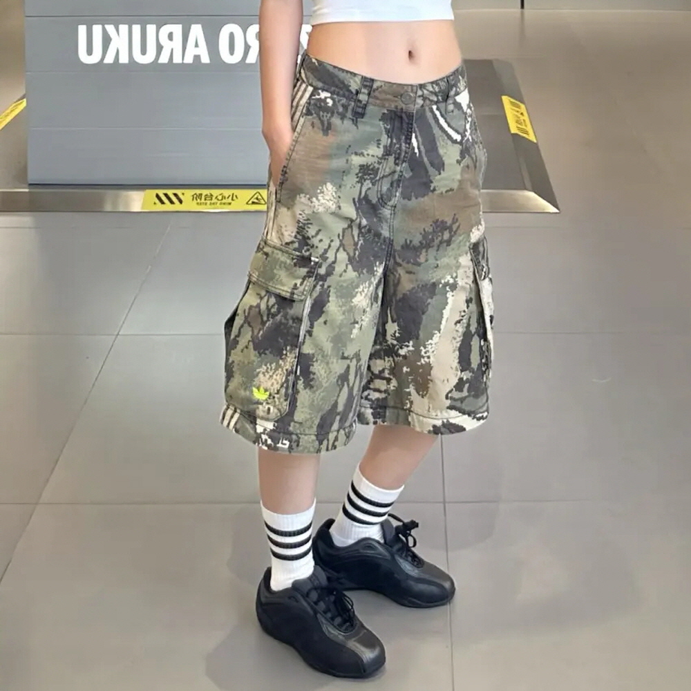 아디다스 집 오프 투웨이 카고 팬츠 밀리터리 그린 KD2254 이미지 7