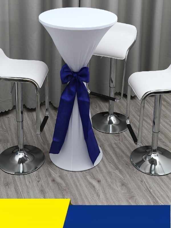 원형 바테이블 술집 펍 원탁 원목 홈바의자 스탠드형 테이블 - 상세 이미지 5