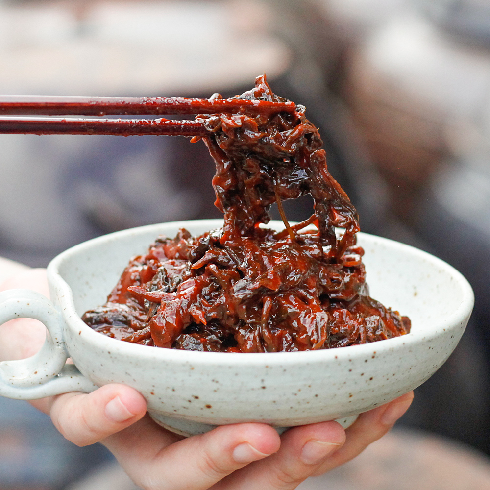 가시오가피 장아찌 오가피 절임 반찬 국산 순창 고전 500g, 1개 이미지 7