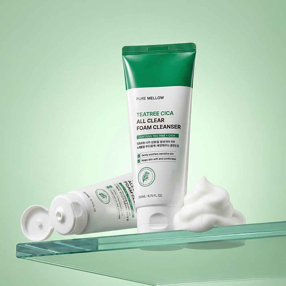 퓨어멜로우 아보카도 약산성 올 클리어 수딩 딥 폼 클렌저 150ml 여드름성 청소년용 이미지 6