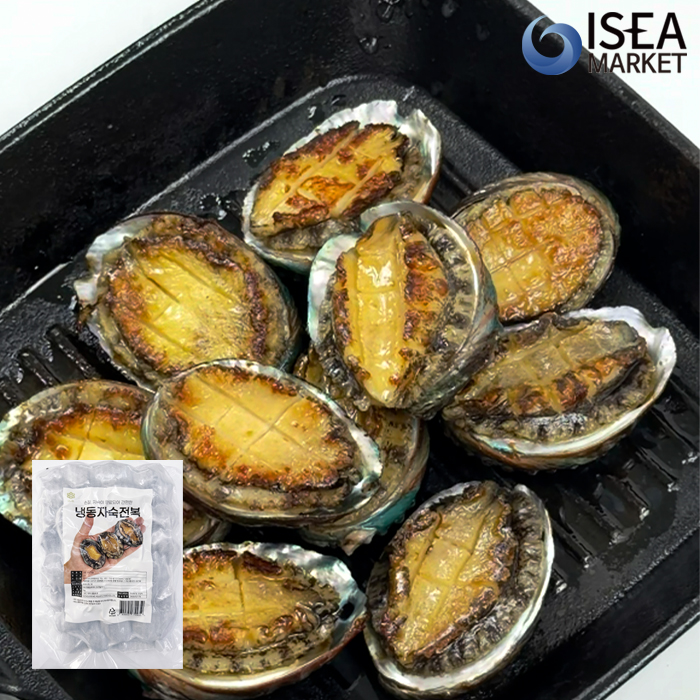 자숙전복 1kg 40미 손질 세척 냉동 중국산 - 상세 이미지 4