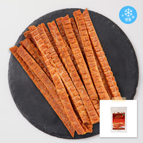 비건 육포 맛포 매운맛 콩고기 대체육 채식 식물성 단백질 베지푸드 110g 4개 - 상품 이미지