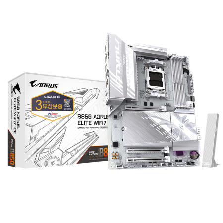 기가바이트 GIGABYTE B850 AORUS ELITE WIFI7 ICE 피씨디렉트