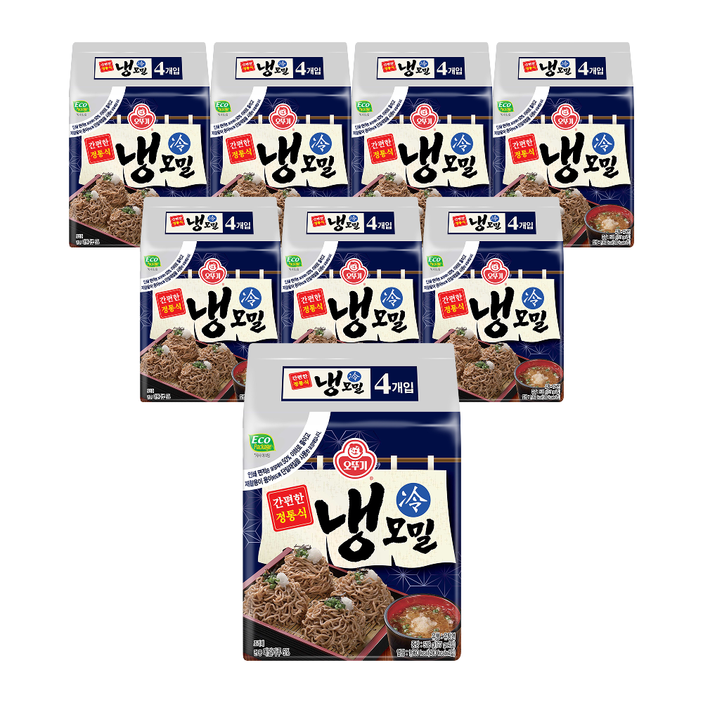 오뚜기 냉모밀 127g, 32개 - 상품 이미지