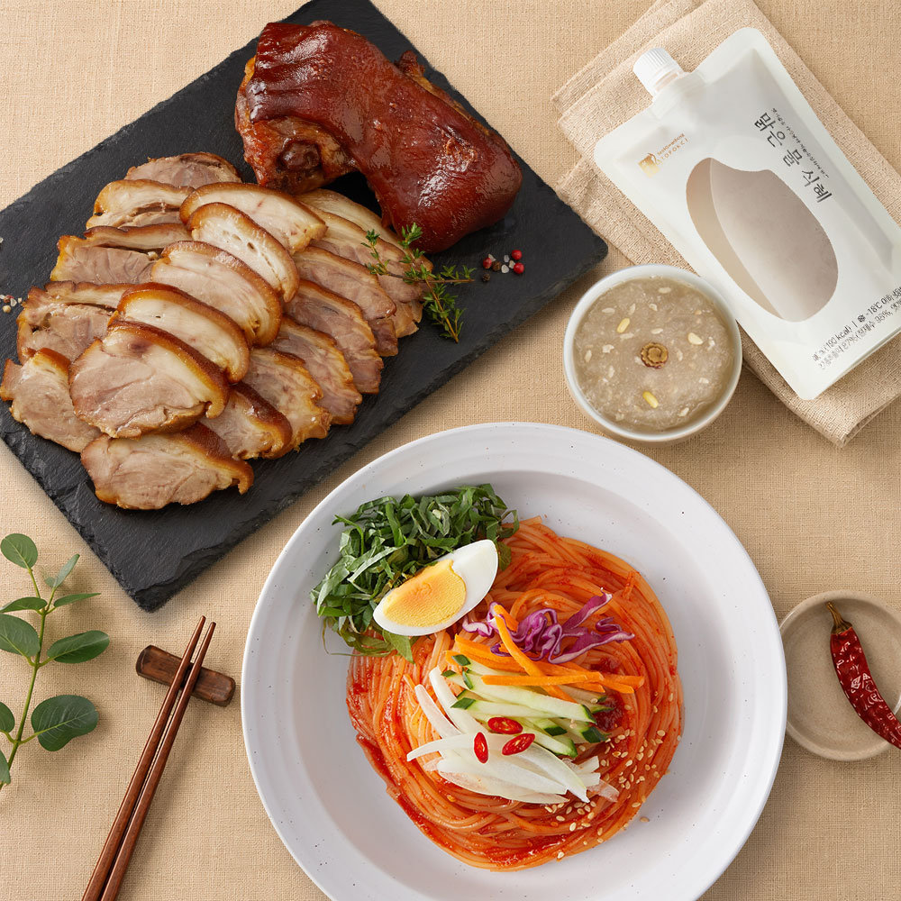석관동떡볶이 무지개 패키지 7가지맛 떡볶이 오리지날 국물 치즈 로제 마늘 기름 다양한맛 - 상세 이미지 3