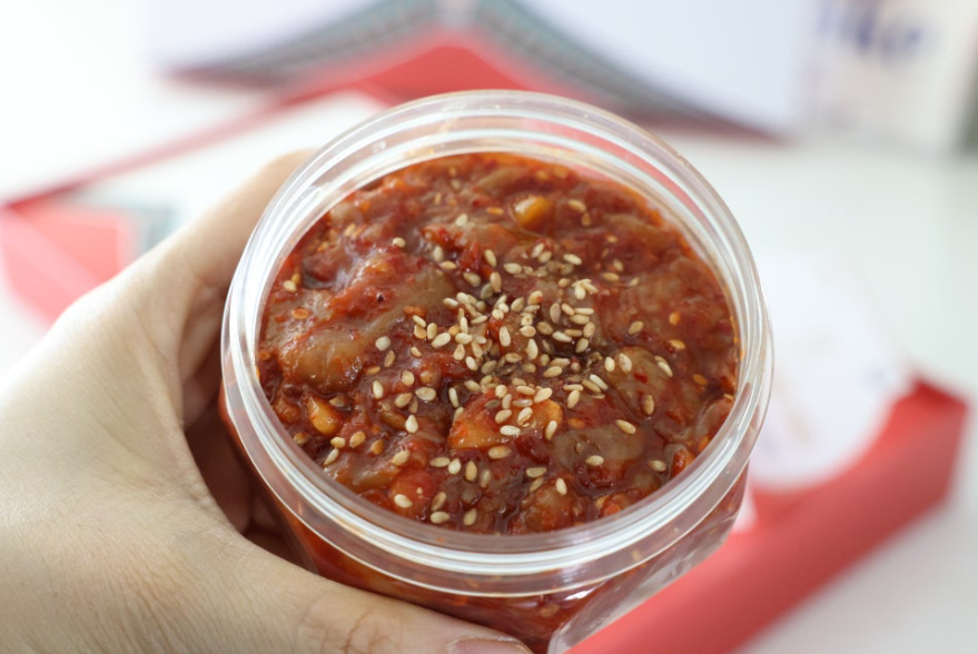 오징어 창난젓갈 2+1 한통 200g 아질산나트륨 없는 깔끔한 양념 밥도둑 젓갈 밥반찬 이미지 6