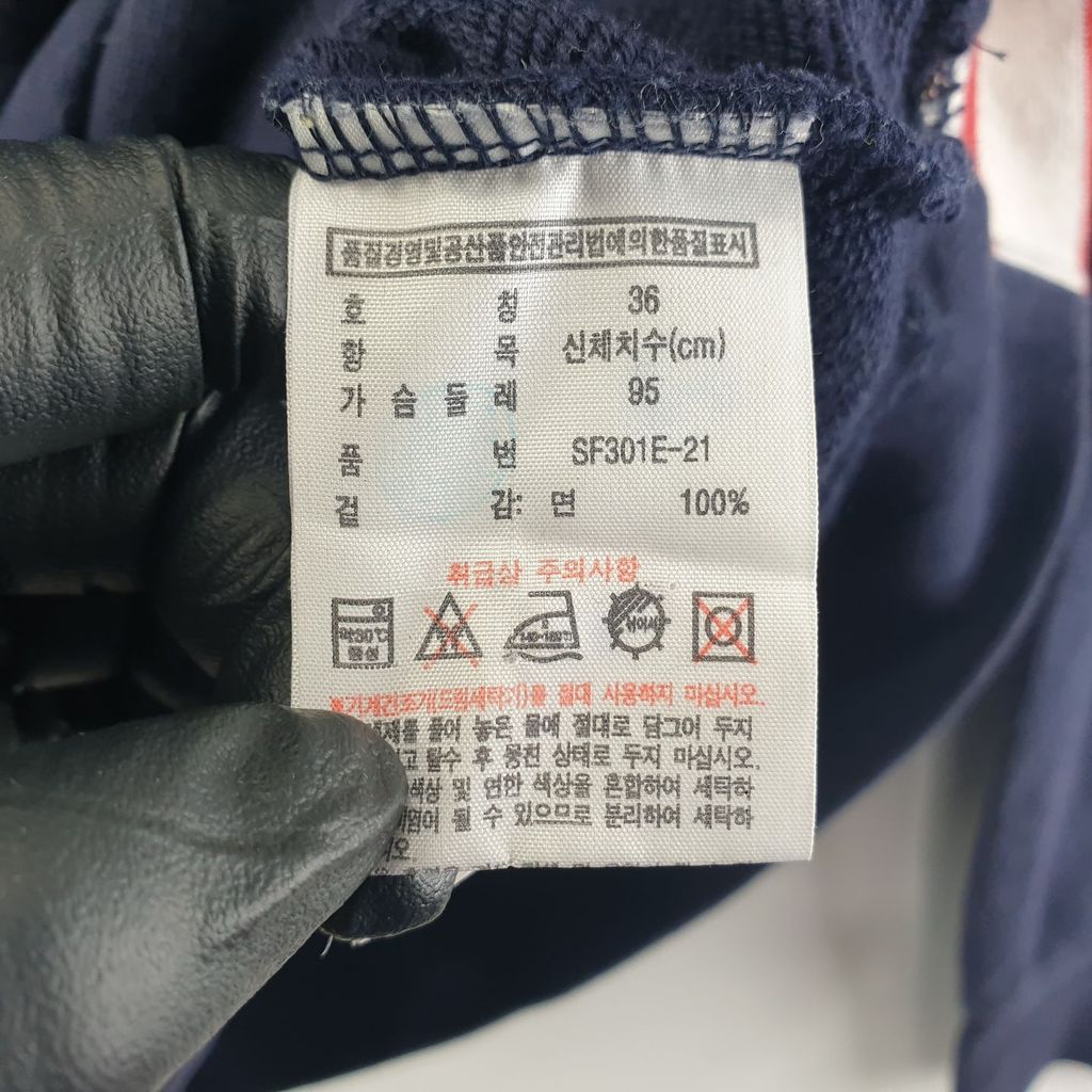 라코스테 네이비 여자 후드티 95 N7114 - 상세 이미지 4