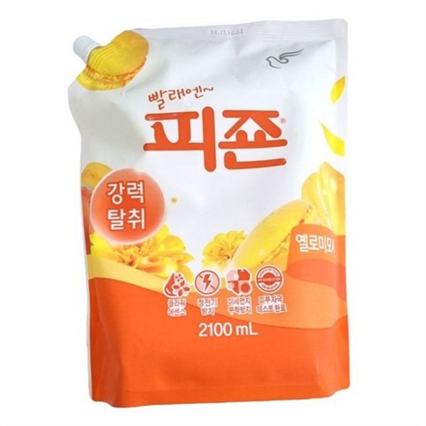 세탁용 섬유 유연제 리필용 드럼 섬유 유연제 대용량 향기 탈취 - 상품 이미지