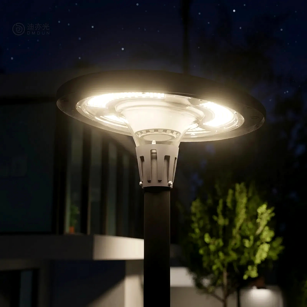태양광 가로등 UFO 조명 야외 정원등 투광등 주차장 아파트 도로전등 LED 800W 헤드 - 상세 이미지 3