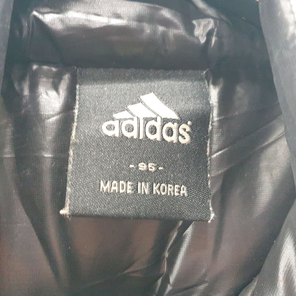 아디다스 블랙 남자 패딩 95 N7130 - 상세 이미지 3