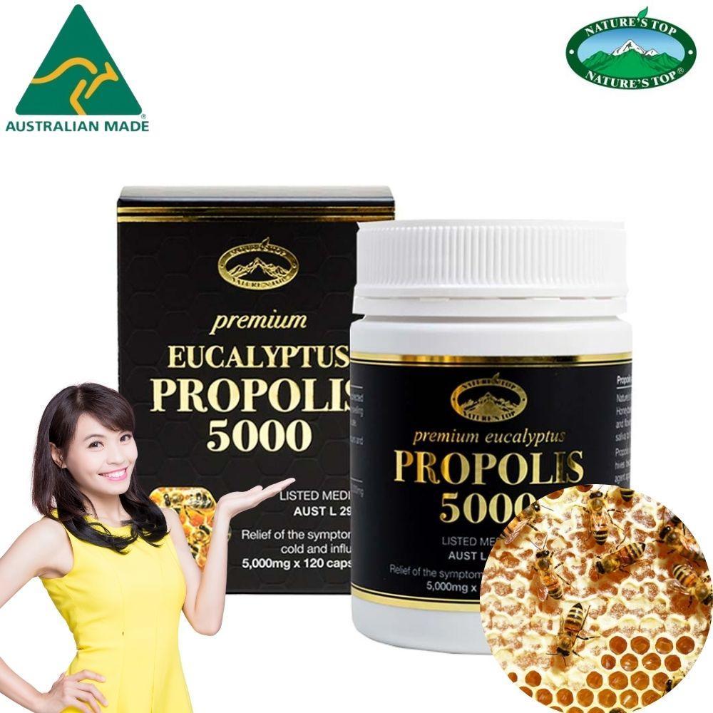 호주 네이쳐스탑 유칼립투스 프로폴리스 5000mg 120캡슐 건강보충식품 이미지 6