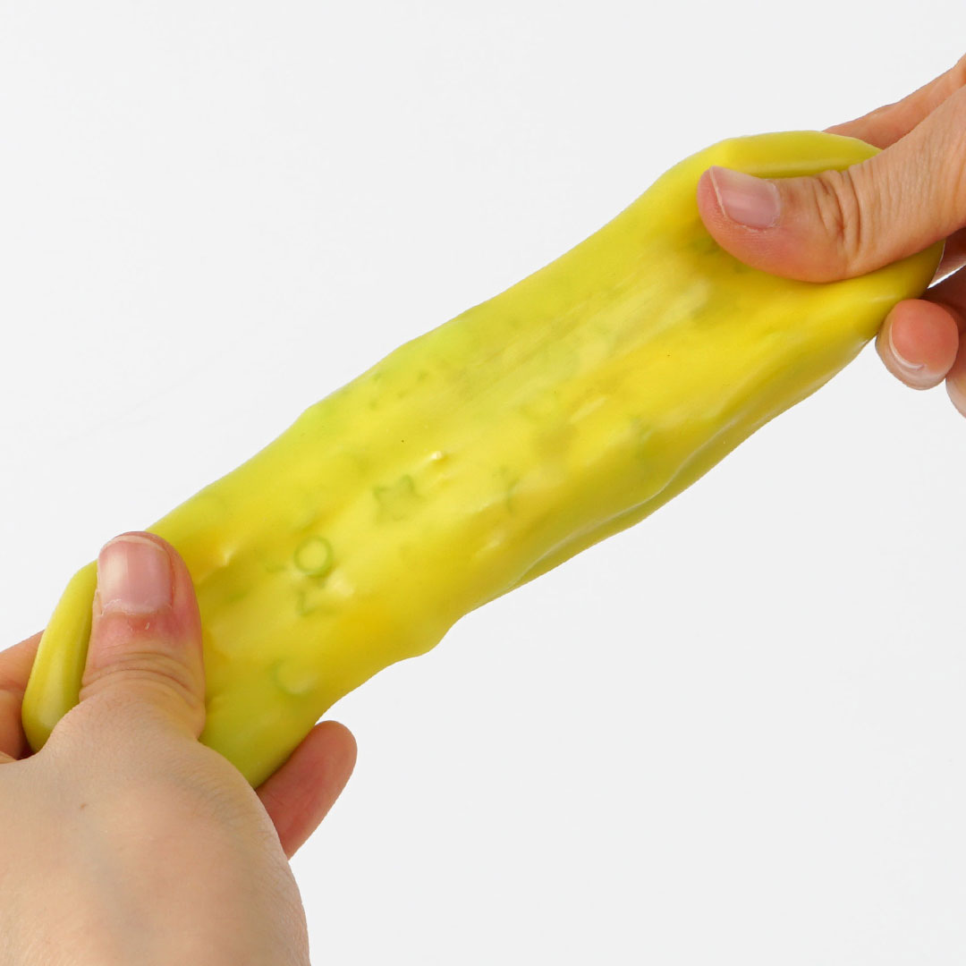 망고 말랑이 스퀴시 변색 망고 익어가는 크런치 슬라임 이미지 8