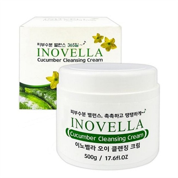 촉촉한 수분 클렌징 크림 500g 저자극 메이크업 세안 크림 대용량 - 상품 이미지