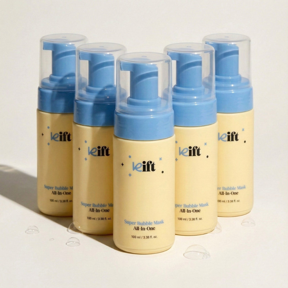 키프트 슈퍼버블 마스크 버블팩 올인원 속건조 수면팩 100ml, 5개 - 상품 이미지