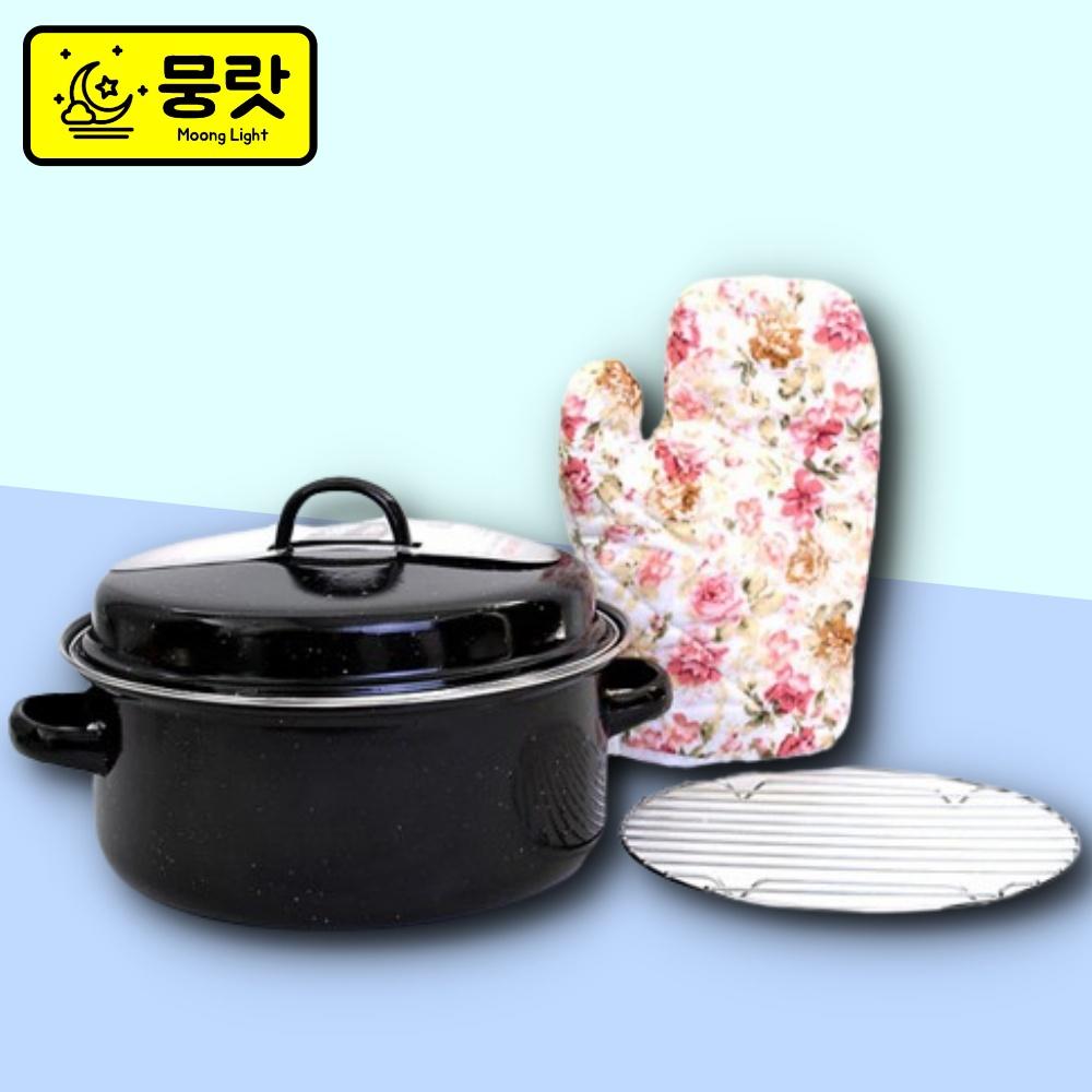 감자 삼겹살굽는냄비 고기냄비 직화구이냄비 26 - 상세 이미지 2
