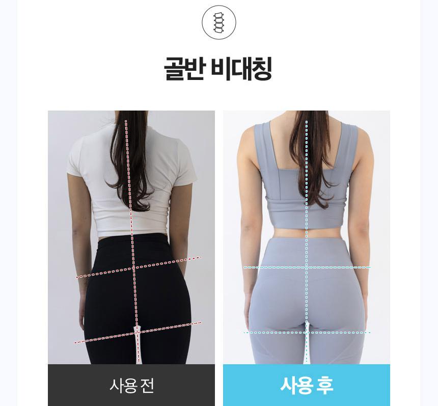 간편 장요근 마사지 단단한 장요근 폼롤러 복부 장요근 스트레칭 이미지 6
