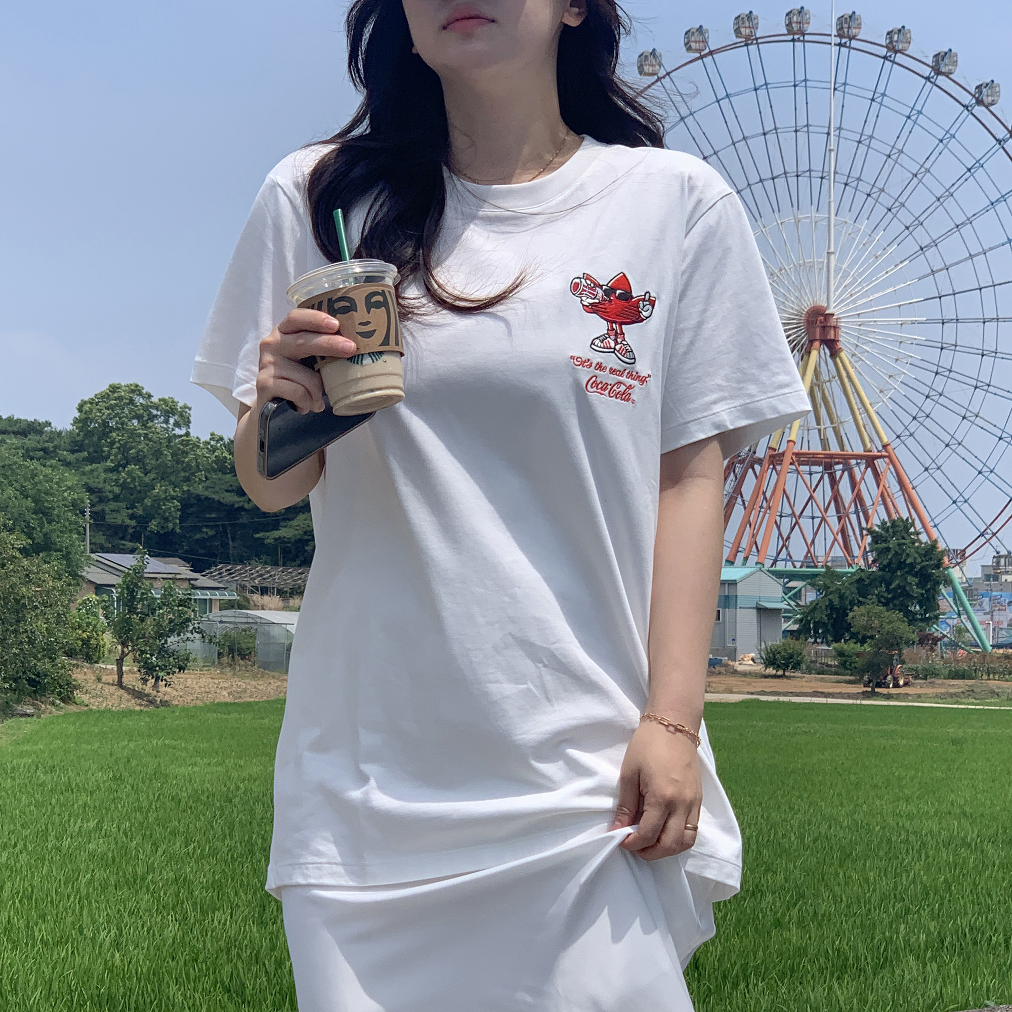 아디다스 코카콜라 남성 반팔 티셔츠 그래픽 클래식 이미지 7