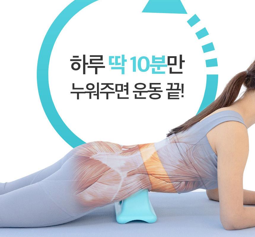 간편 장요근 마사지 단단한 장요근 폼롤러 복부 장요근 스트레칭 - 상세 이미지 2