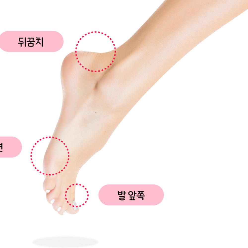 마찰완화피부보호물집패드 새신발필수템착용감개선 발뒤꿈치쓸림발편안함물집방지패드 - 상세 이미지 2