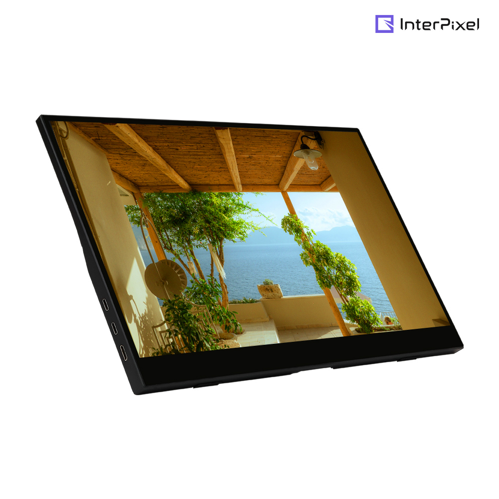 [신제품] 인터픽셀 IP1510T 터치 IPS 60Hz C포트 포터블 휴대용 모니터 틸트 앵글 컨트롤 - 상세 이미지 4