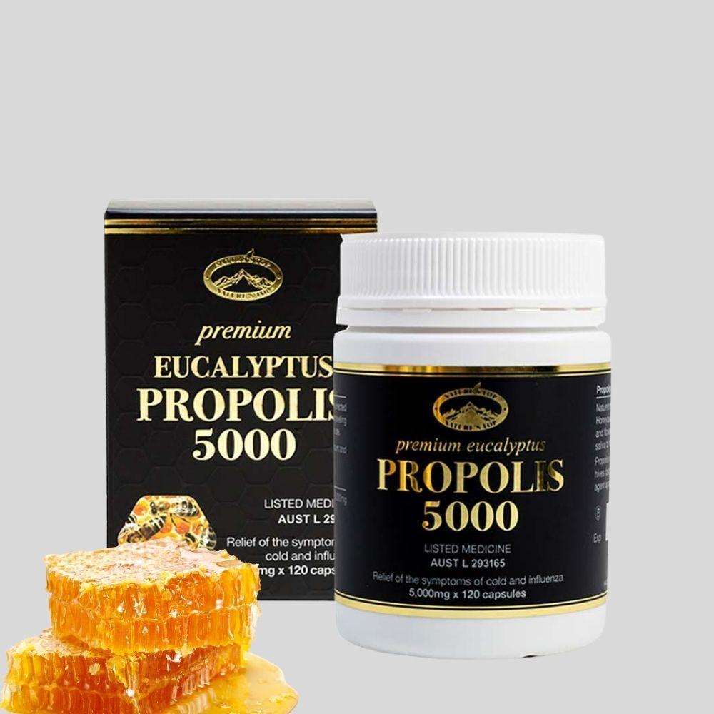 호주 네이쳐스탑 유칼립투스 프로폴리스 5000mg 120캡슐 건강보충식품 - 상세 이미지 3