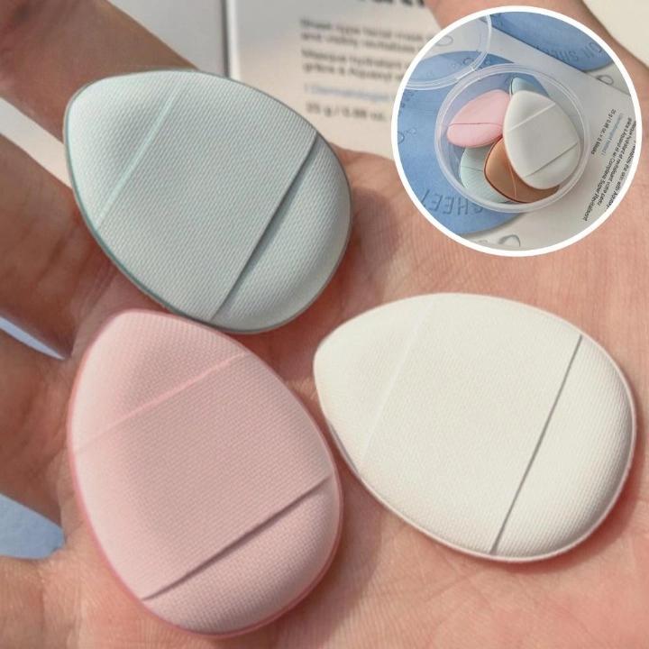 휴대용 퍼프 메이크업 핑거 퍼프 쿠션퍼프 미니 5p - 상품 이미지