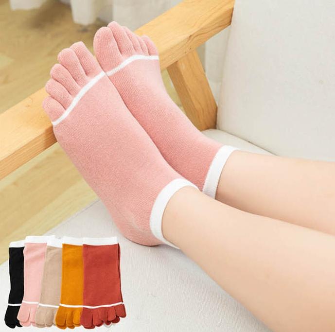 핑크발가락양말 여성 귀여운발가락양말 요가 필라테스 - 상세 이미지 2