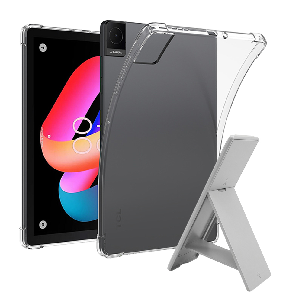 TCL TAB 10L Gen4 케이스 투명 범퍼 젤리 거치대 코쿠 클리어, TCL TAB 10L Gen4 - 상품 이미지