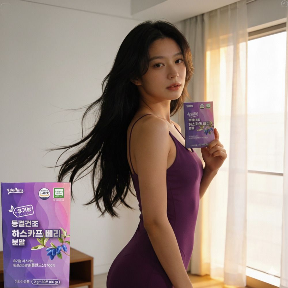 동결건조 유기농하스카프베리분말 하프카스 c3g베리 댕댕이나무열매 - 상세 이미지 2