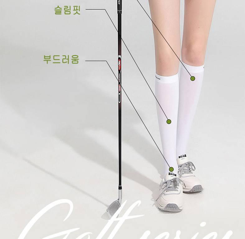 골프 양말 얇은 등산 양말 등산용 니삭스 S 이미지 7