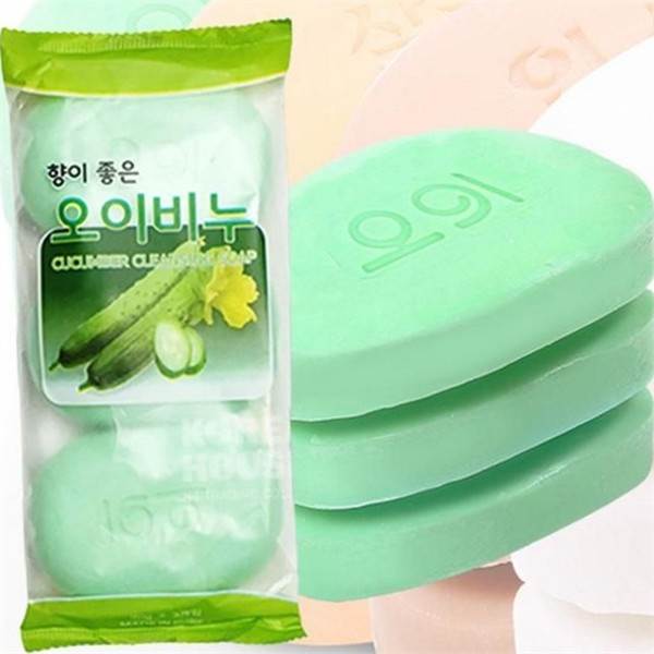 세수용 오이 세수 비누 약산성 오이 미용 비누 식물성 고보습 - 상품 이미지