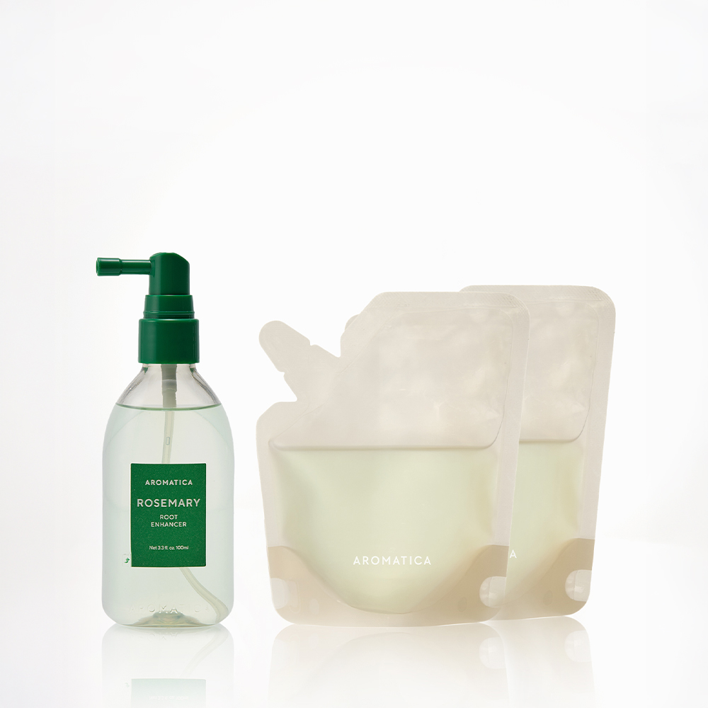 네이버 아로마티카 두피 토닉 100ml + 리필 100mlx2개 세트 (총 300ml/옵션 선택)