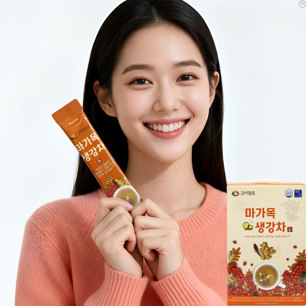 마가목열매 대추 생강차 계피 천마 도라지차 50포 - 상품 이미지
