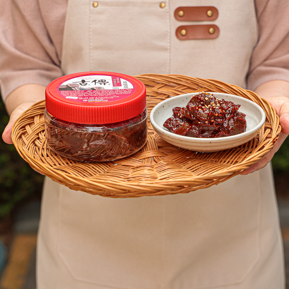 매실짱아치 국산 고추장 매실 장아찌 반찬 순창 고전전통 500g, 1개 - 상세 이미지 2