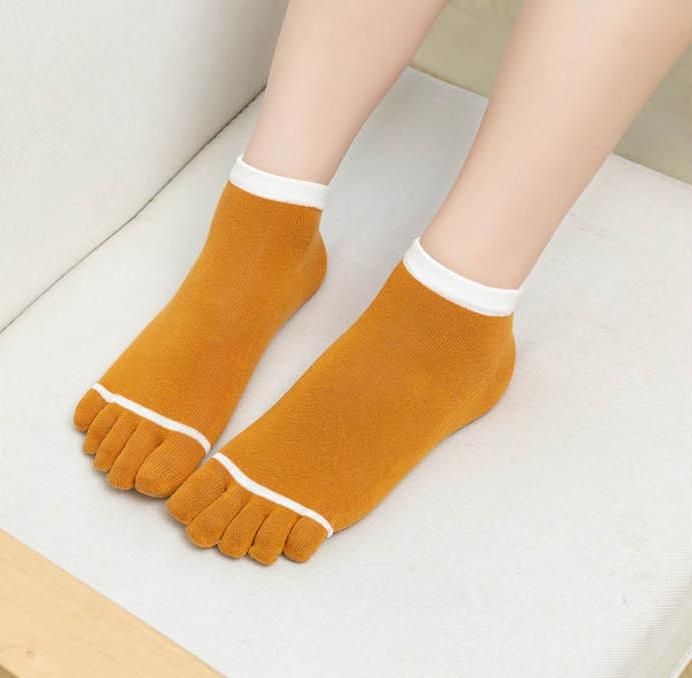 핑크발가락양말 여성 귀여운발가락양말 요가 필라테스 - 상세 이미지 4