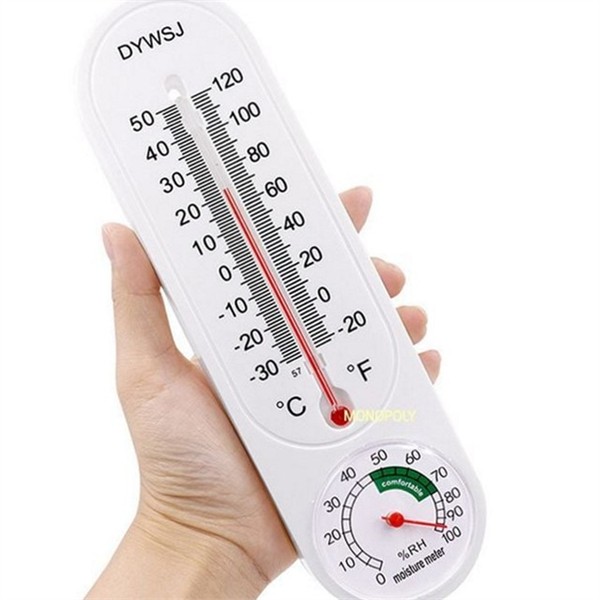 가정용 벽걸이 온습도계 무전원 아날로그 온습도계 거실 실내 습도 - 상세 이미지 2