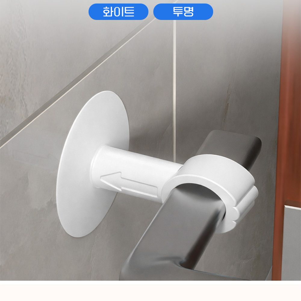 붙이는타입 소음흡수문닫힘방지도어패드 탄성실리콘문충격방지패드 투명 - 상세 이미지 4