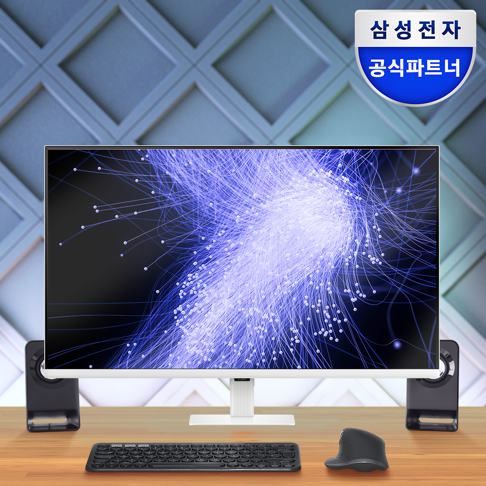 삼성전자 32인치(80.0cm) 뷰피니티 S7 고해상도 UHD 모니터 화이트 S32D701 LS32D701EAKXKR 상품 이미지