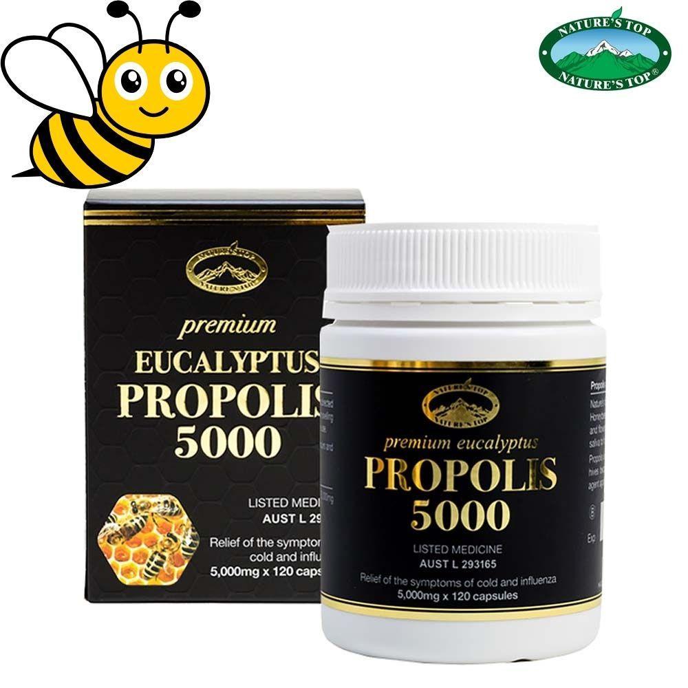 호주 네이쳐스탑 유칼립투스 프로폴리스 5000mg 120캡슐 건강보충식품 - 상세 이미지 5