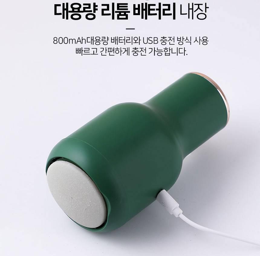 발 각질 기계 전동 각질 그라인더 뒤꿈치 스케일링 - 상세 이미지 4