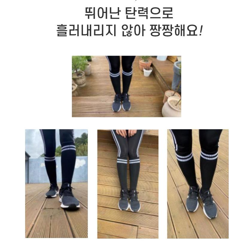 여성 목 등산용 긴 양말 여름 등산 긴 양말 - 상세 이미지 5