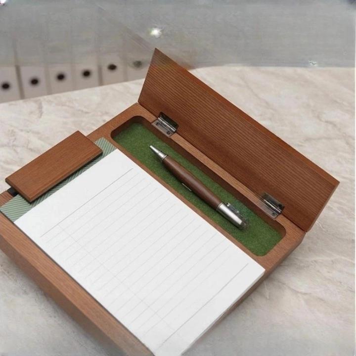 고급 호텔 메모패드 홀더 메모 바인더 호텔 메모장 - 상품 이미지