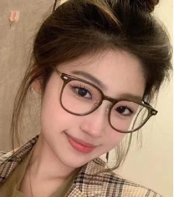 도수없는 기능성안경 블루스크린안경 브라운 뿔테 - 상세 이미지 2