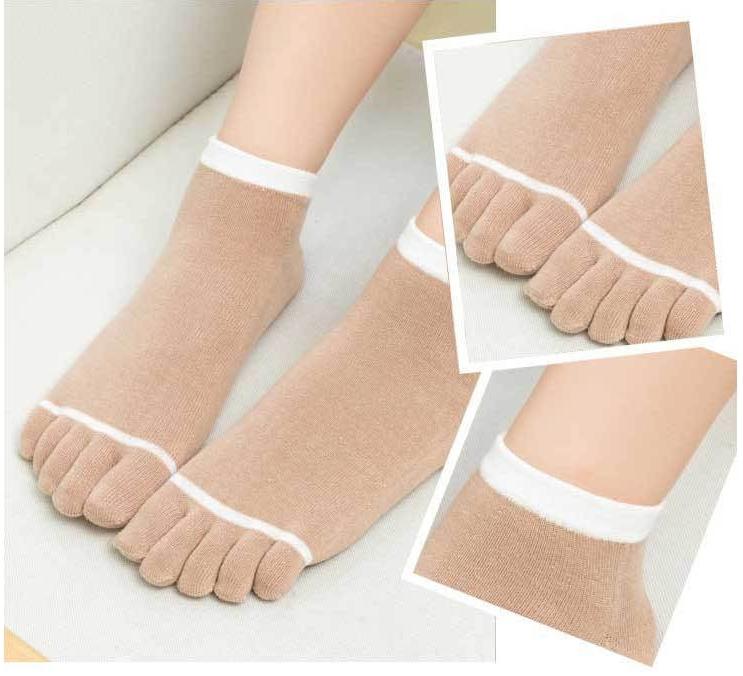 핑크발가락양말 여성 귀여운발가락양말 요가 필라테스 - 상세 이미지 3