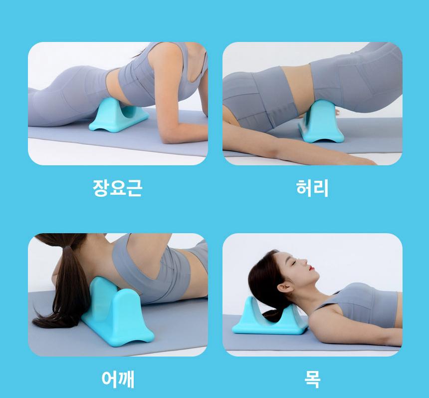 간편 장요근 마사지 단단한 장요근 폼롤러 복부 장요근 스트레칭 이미지 7